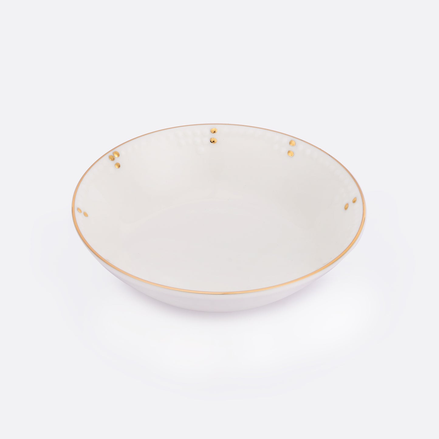 Gilded Pearl Small Bowl