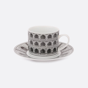 Echoes of Rome Tea Cup & Saucer