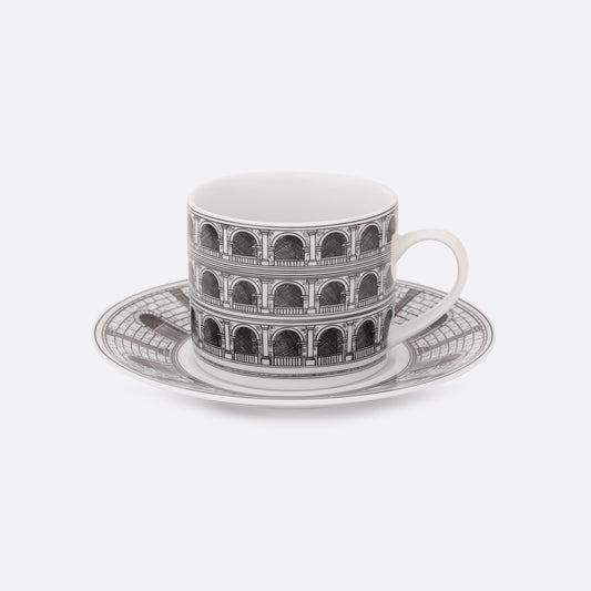 Echoes of Rome Tea Cup & Saucer