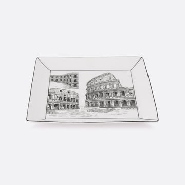 Echoes of Rome Square Platter