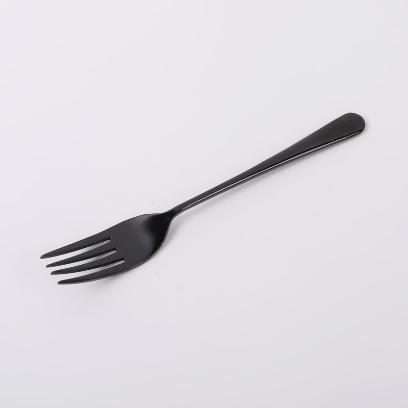 BLACK DINNER FORK