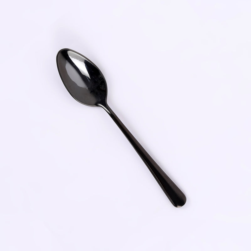 BLACK DESSERT SPOON