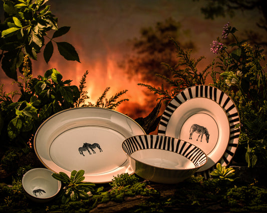 Masai Dinner Set for 6
