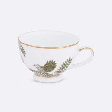 Gilded Fern Tea Cup & Saucer