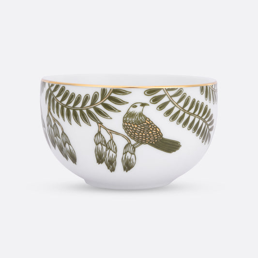 Gilded Fern Snack Bowl