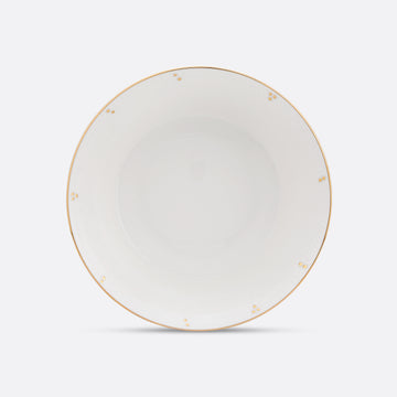 Gilded Pearl Deep Serving bowl