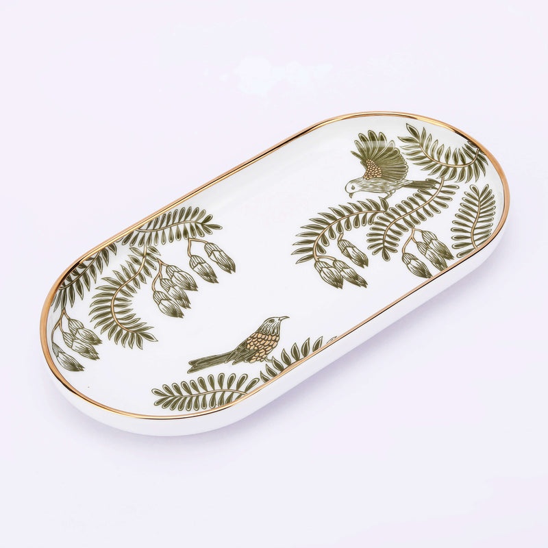 GILDED FERN COOKIE PLATTER