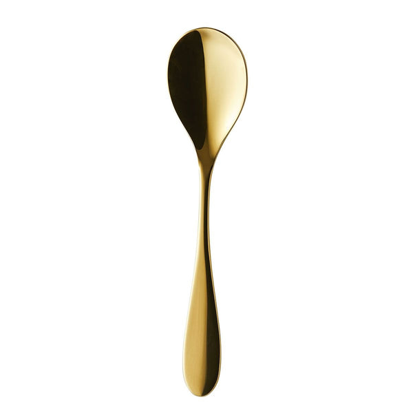 ONDE GOLD FINISH TABLE SPOON SET OF 12