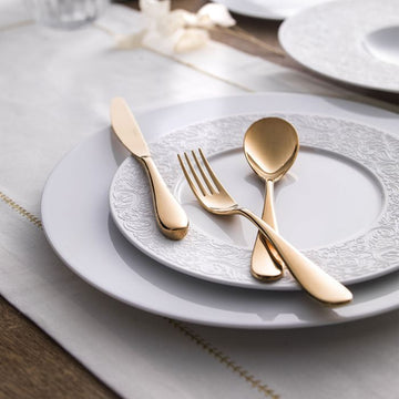 ONDE GOLD FINISH 24 PIECES SET